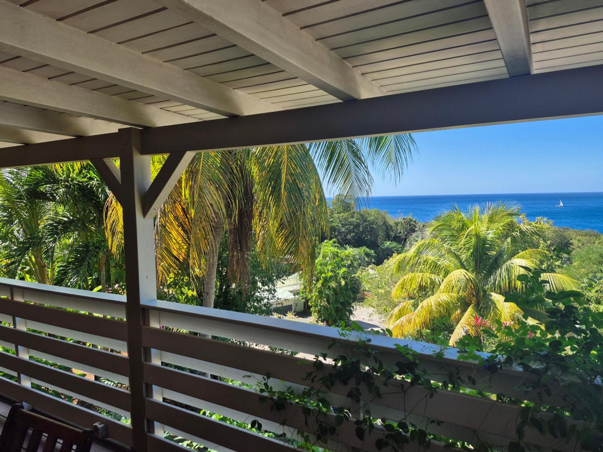 Villa Cannelle, Piscine, Vue Mer Deshaies Zewnętrze zdjęcie