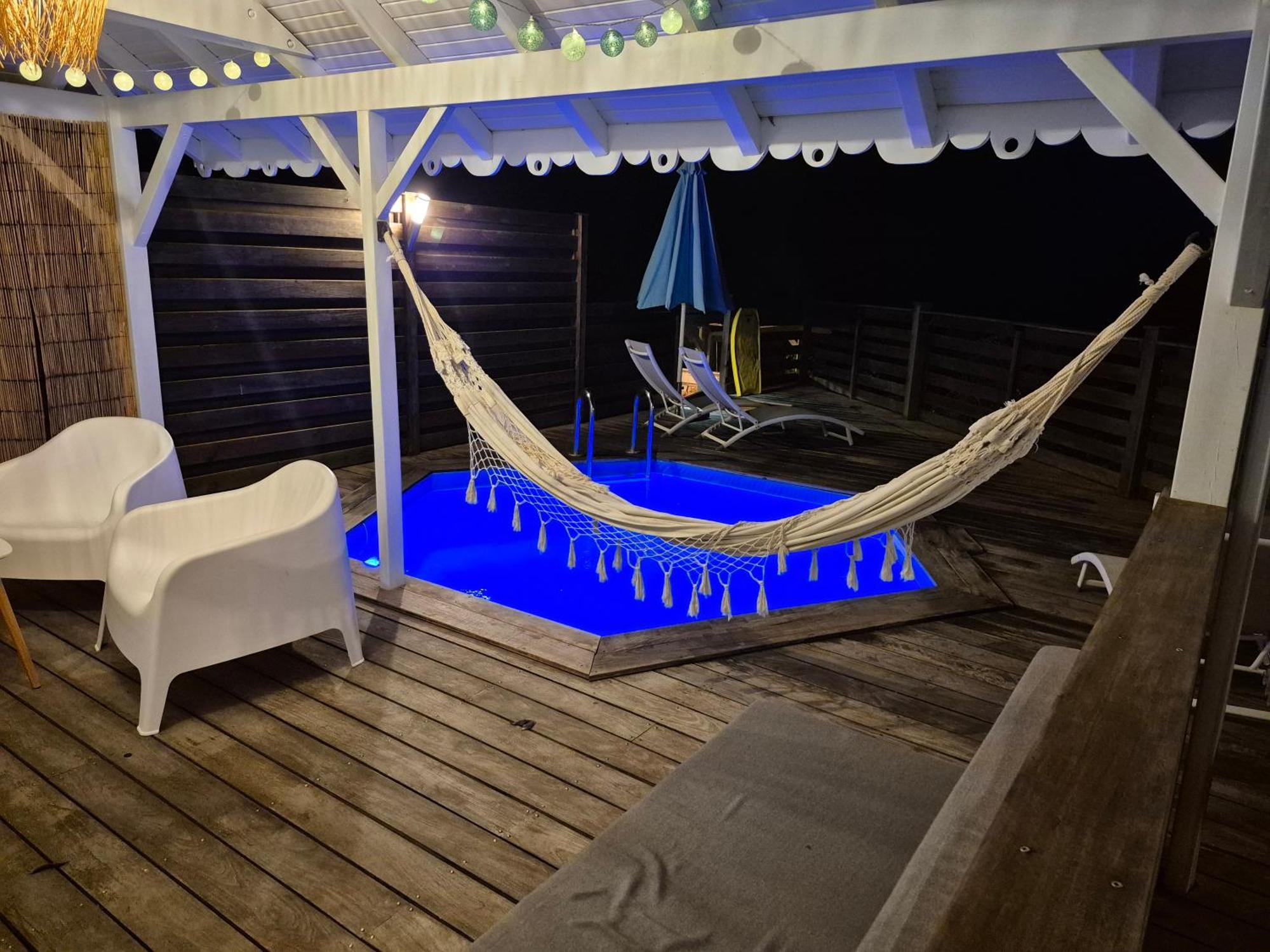 Villa Cannelle, Piscine, Vue Mer Deshaies Zewnętrze zdjęcie