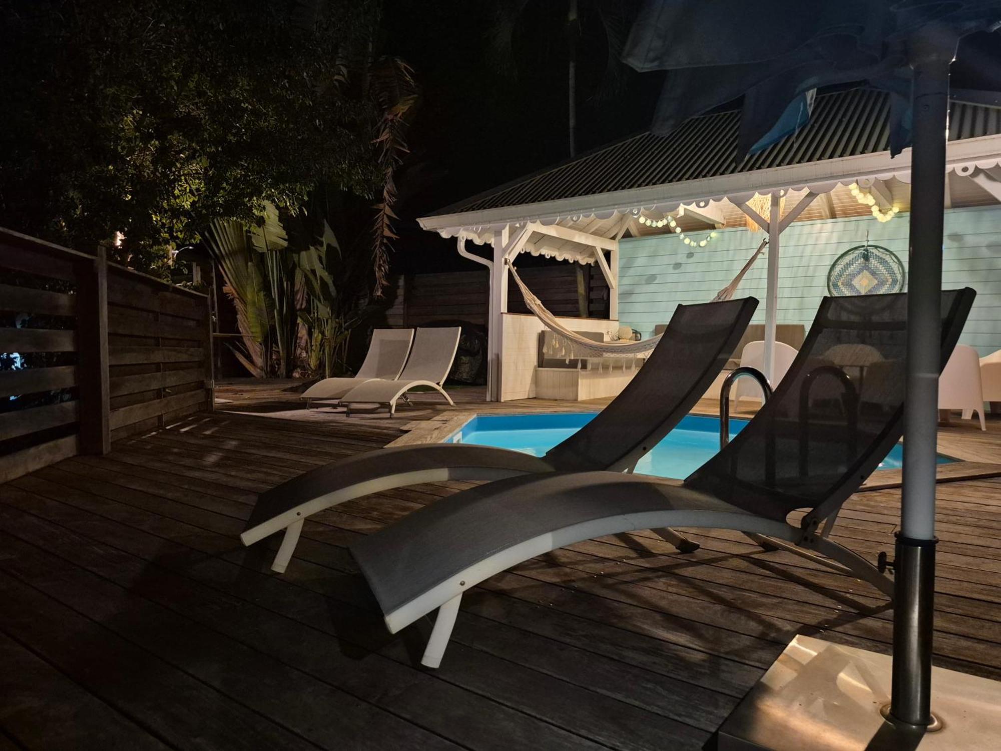 Villa Cannelle, Piscine, Vue Mer Deshaies Zewnętrze zdjęcie
