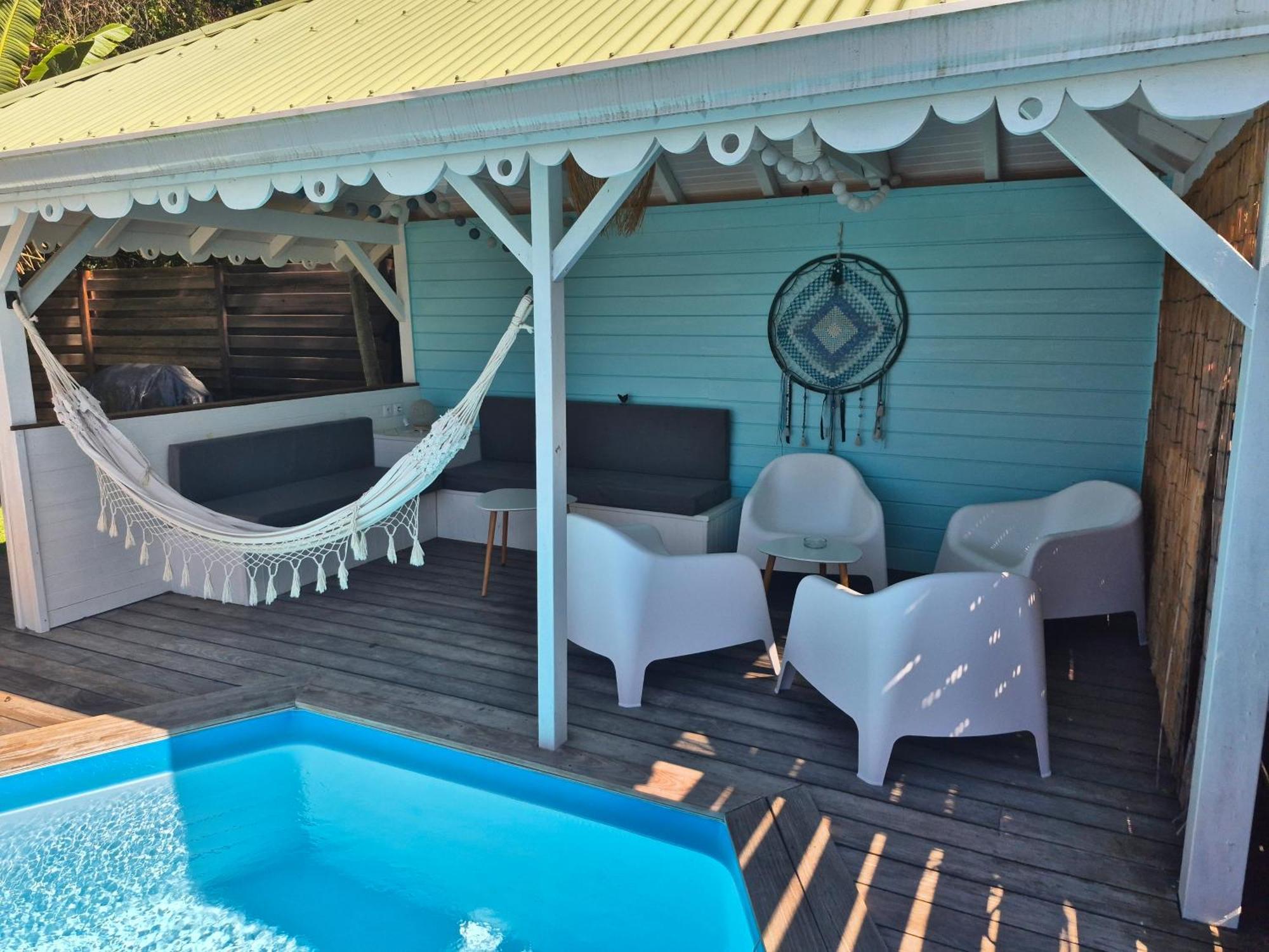 Villa Cannelle, Piscine, Vue Mer Deshaies Zewnętrze zdjęcie